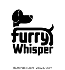 Pet for Furry whisper logo design