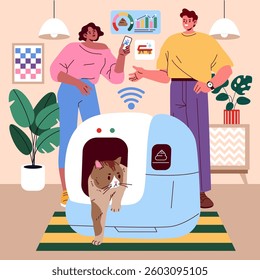 Pet gadgets revolutionizing pet care enhance convenience and monitor health. Smart litter boxes and connected devices improve pet management for owners. Innovation meets comfort in everyday life