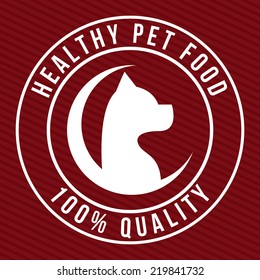 pet graphic design , vector illustration