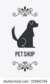 pet graphic design , vector illustration