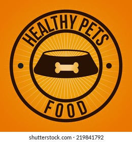 pet graphic design , vector illustration