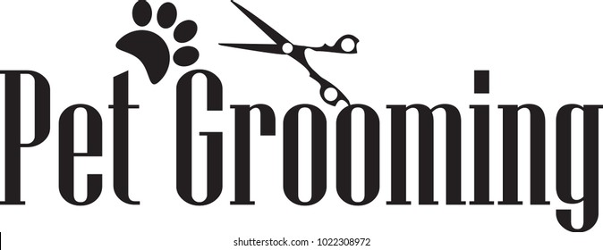Dog Grooming Logos Stock Illustrations Images Vectors