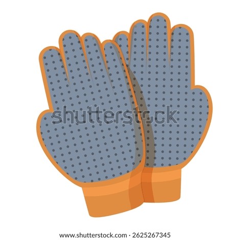 Pet grooming gloves providing a comfortable and efficient way to remove loose fur