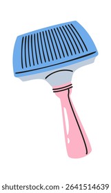 Pet hairbrush accessory cartoon comb