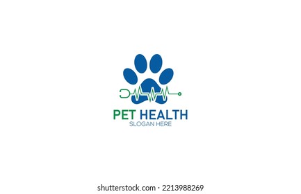 Pet Health Logo Design, Minimal Pet Hospital, Medical, Clinic Logo Design.