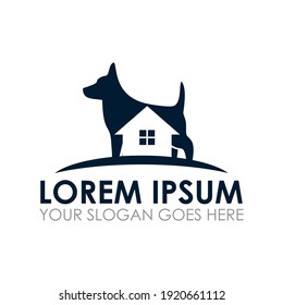 vector doméstico de mascotas, logotipo veterinario