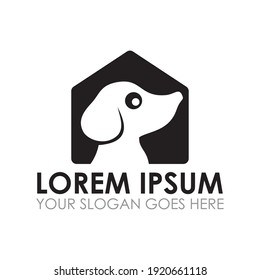 pet home vector , veterinary logo
