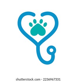 pet hospital clinic logo template