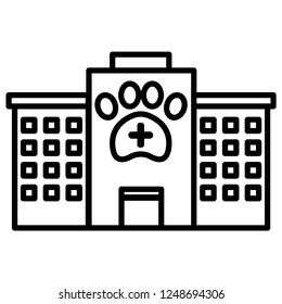 Pet Hospital vector icon