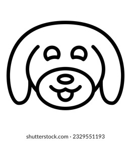 Pet hotel icon outline vector. Dog spa. Bath shower