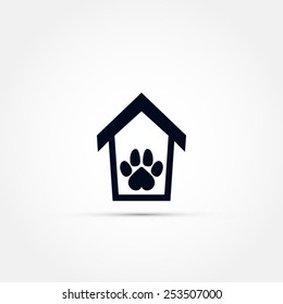Pet house icon