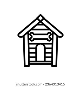 Pet House Symbol in Vektorgrafik. Logotyp