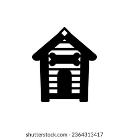 Pet House Symbol in Vektorgrafik. Logotyp