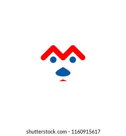 pet house idea logo vector