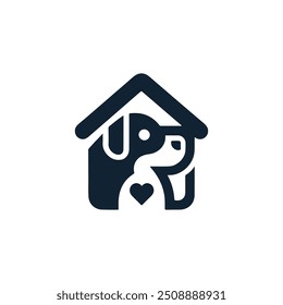 Pet House Logo Minimalist Design