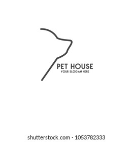 Pet House Logos Vector