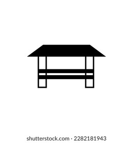 Pet house on white background