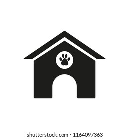 pet house vector icon 