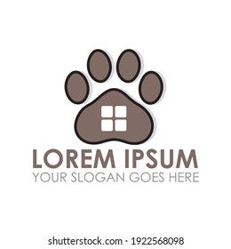 pet house vector , pet shop logo