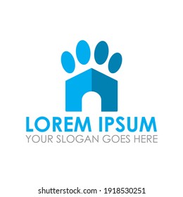 pet house vector , veterinary logo