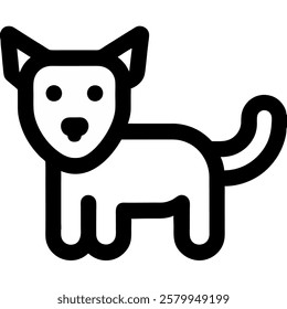 pet icon, dog. clip, design