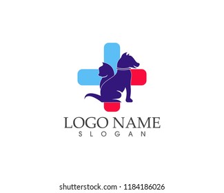 Pet icon logo vector template