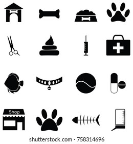 pet icon set