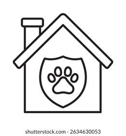 Pet insurance :Vector Icon which can easily modify or edit
