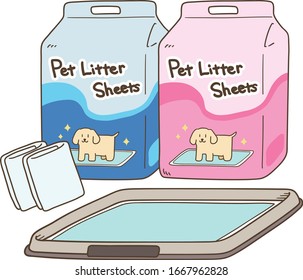 pet litter sheets for dogs
