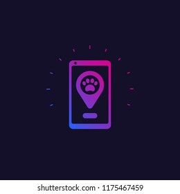 pet location app icon