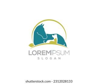pet logo, pet care, pet love, dog and cat,fur, happy, illustration, kitten, kitty, logo, love, paw, pet