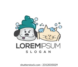 pet logo, pet care, pet love, dog and cat, fur, happy, illustration, kitten, kitty, logo, love, paw, pet, puppy, shop, sitting, small, vector, veterinarian, veterinary
