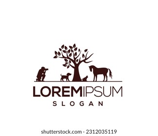 pet logo, pet care, pet love, dog and cat, fur, happy, illustration, kitten, kitty, logo, love, paw, pet, puppy, shop, sitting, small, vector, veterinarian, veterinary
