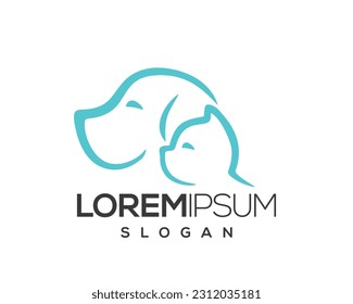 pet logo, pet care, pet love, dog and cat, fur, happy, illustration, kitten, kitty, logo, love, paw, pet, puppy, shop, sitting, small, vector, veterinarian, veterinary
