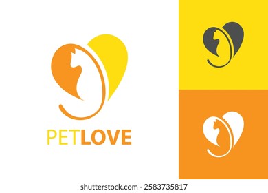 Pet  logo Design, Logo Design graphic Conception, logo icon template graphic art, vector illustration design.