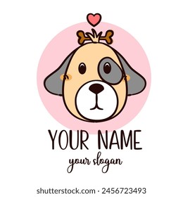 Pet Logo Design Template. Flat Style Vector.