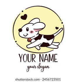 Pet Logo Design Template. Flat Style Vector.