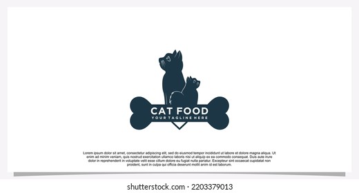 Pet logo design template pet icon simple concept Premium Vector