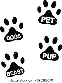 pet logo set