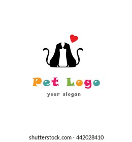 Pet logo template
