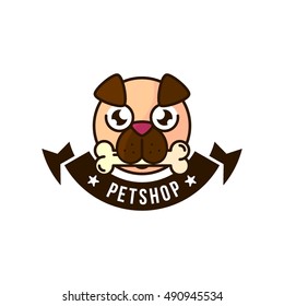 Pet logo template