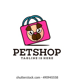 Pet logo template