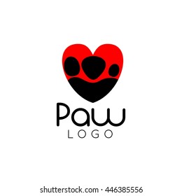 Pet logo template. Dog and Puppy logo.