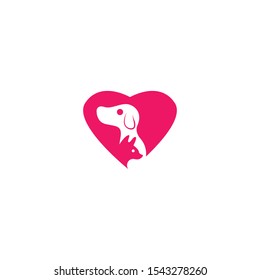 Pet logo template vector icon design