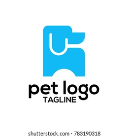 pet logo vector 