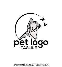 pet logo vector 