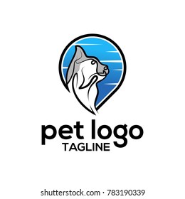 pet logo vector 