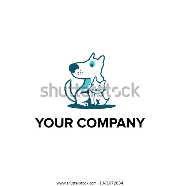 Pet Logos Vector Stock Vector Royalty Free 1361072834