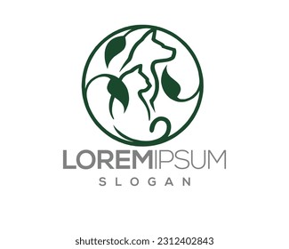 pet love, dog and cat, fur, happy, illustration, kitten, kitty, logo, love, paw, pet, puppy, shop, sitting, small, vector, veterinarian, veterinary, pet logo, pet care