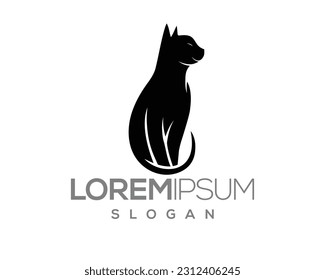 pet love, dog and cat, fur, happy, illustration, kitten, kitty, logo, love, paw, pet, puppy, shop, sitting, small, vector, veterinarian, veterinary, pet logo, pet care